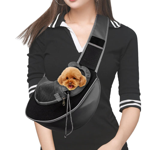 PacePup Dog Sling Carrier — Hands-Free Pet Travel Bag for Small Dogs